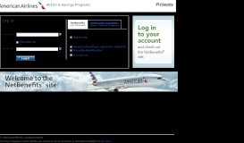 
							         NetBenefits Login Page - American Airlines - Fidelity Investments								  
							    