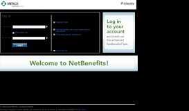 
							         NetBenefits Login Page - Merck - Fidelity Investments								  
							    