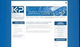 
							         NetClient Demo | KFP CPAs - Kandell, Farnworth & Pubins, CPA's P.C.								  
							    