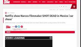 
							         Netflix Narcos filmmaker Carlos Muñoz Portal shot dead in Mexico ...								  
							    