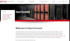 
							         Netflix | Open Connect								  
							    