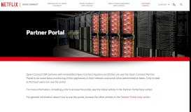 
							         Netflix | Partner Portal - Netflix | Open Connect								  
							    