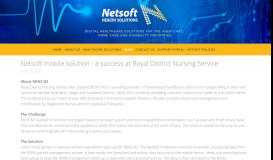 
							         Netsoft's Latest News — Netsoft - Healthcare Software Solutions								  
							    