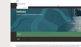 
							         NetSuite | Oracle Academy								  
							    