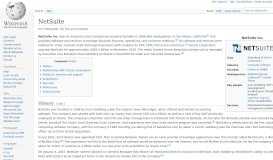 
							         NetSuite - Wikipedia								  
							    