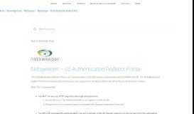 
							         Netsweeper - IIS Authenticated Redirect Portal - emPSN								  
							    