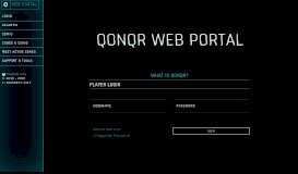 
							         Nettles - QONQR Web Portal								  
							    