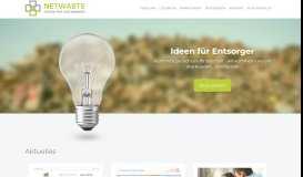 
							         NETWASTE | Ideen für Entsorger!								  
							    