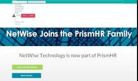 
							         NetWise Technology is now part of PrismHR | PrismHR								  
							    