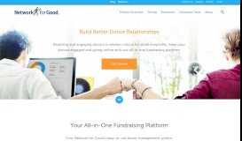 
							         Network for Good: Fundraising Software for Nonprofits								  
							    