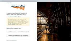 
							         Network Rail e-learning system: Login to the site								  
							    