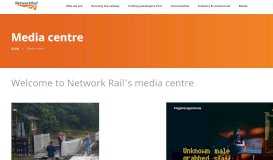 
							         Network Rail media centre								  
							    