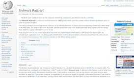 
							         Network Railcard - Wikipedia								  
							    