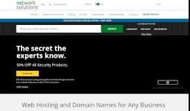 
							         Network Solutions: Domain Names, Web Hosting and Online ...								  
							    