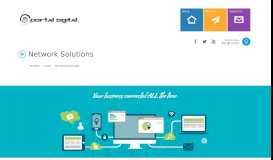 
							         Network Solutions - Portal Digital								  
							    