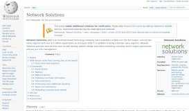 
							         Network Solutions - Wikipedia								  
							    