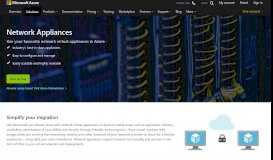 
							         Network Virtual Appliances | Microsoft Azure								  
							    
