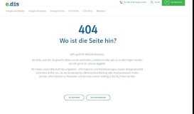 
							         Netzanschluss-Portal für Installateure - E.DIS Netz GmbH								  
							    