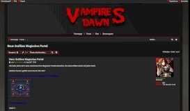 
							         Neue Grafiken Magisches Portal - Vampires Dawn								  
							    