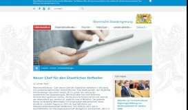 
							         Neuer Chef für den Staatlichen Hofkeller | Bayerisches Landesportal								  
							    