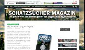 
							         Neues Buch: Magnetangeln – Schatzsucher Magazin								  
							    