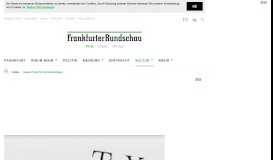 
							         Neues Portal für LaTeX-Einsteiger | Kultur - Frankfurter Rundschau								  
							    