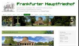 
							         Neues Portal - Frankfurter Hauptfriedhof								  
							    