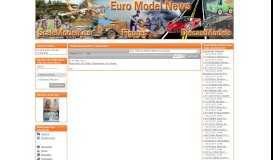 
							         Neuheiten-Portal für Sammler und Modellbauer ... - Euro Model News								  
							    