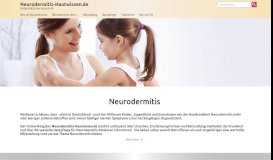 
							         Neurodermitis-Hautwissen: Informationen, Rat und Tipps								  
							    