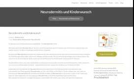 
							         Neurodermitis und Kinderwunsch - planBaby								  
							    