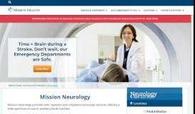 
							         Neurology | Mission Health								  
							    