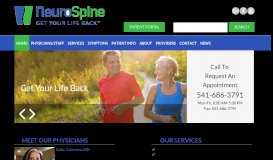 
							         NeuroSpine | Neurosurgical & Orthopedic Spine Care								  
							    