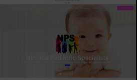 
							         Nevada Pediatric Specialists: Pediatricians in Las Vegas								  
							    