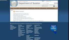 
							         Nevada Tax FAQ's - Nevada Department of Taxation - State of Nevada								  
							    