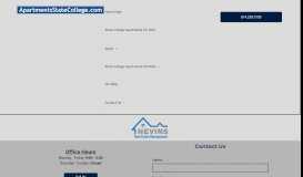 
							         Nevins Real Estate Management - Apartments State College								  
							    