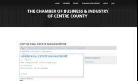 
							         Nevins Real Estate Management - CBICC								  
							    