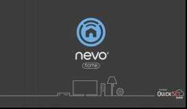 
							         Nevo - New Evolution in Home Control								  
							    