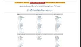 
							         New Albany HS Classroom Portals - Google Sites								  
							    