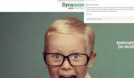 
							         New and Improved Admissions | Sycamore Education								  
							    