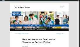 
							         New Attendance Feature on Veracross Parent Portal - UNIS Hanoi Blogs								  
							    