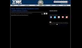 
							         New Automated System Cuts Calibration Costs - Navy.mil								  
							    