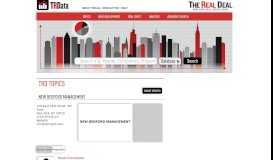 
							         New Bedford Management | TRD Research - The Real Deal								  
							    