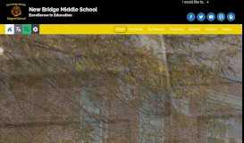 
							         New Bridge MS / Homepage - Onslow County Schools								  
							    