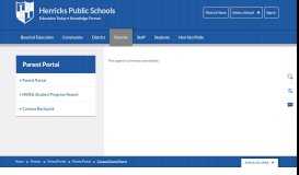 
							         New Campus Parent Portal - Herricks Public Schools								  
							    