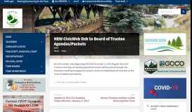 
							         NEW CivicWeb link to Board of Trustee Agendas/Packets – Town of ...								  
							    