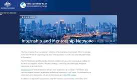 
							         New Colombo Plan Internship and Mentorship Network - Login								  
							    