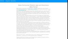 
							         New Consumer Mobile App and Business Web Portal – Chekk ...								  
							    