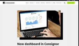 
							         New dashboard in Consignor Portal - Consignor								  
							    