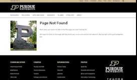 
							         New digital repository serves as one-stop portal for ... - Purdue University								  
							    