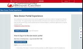 
							         New Donor Portal Experience | Save a Life Now								  
							    